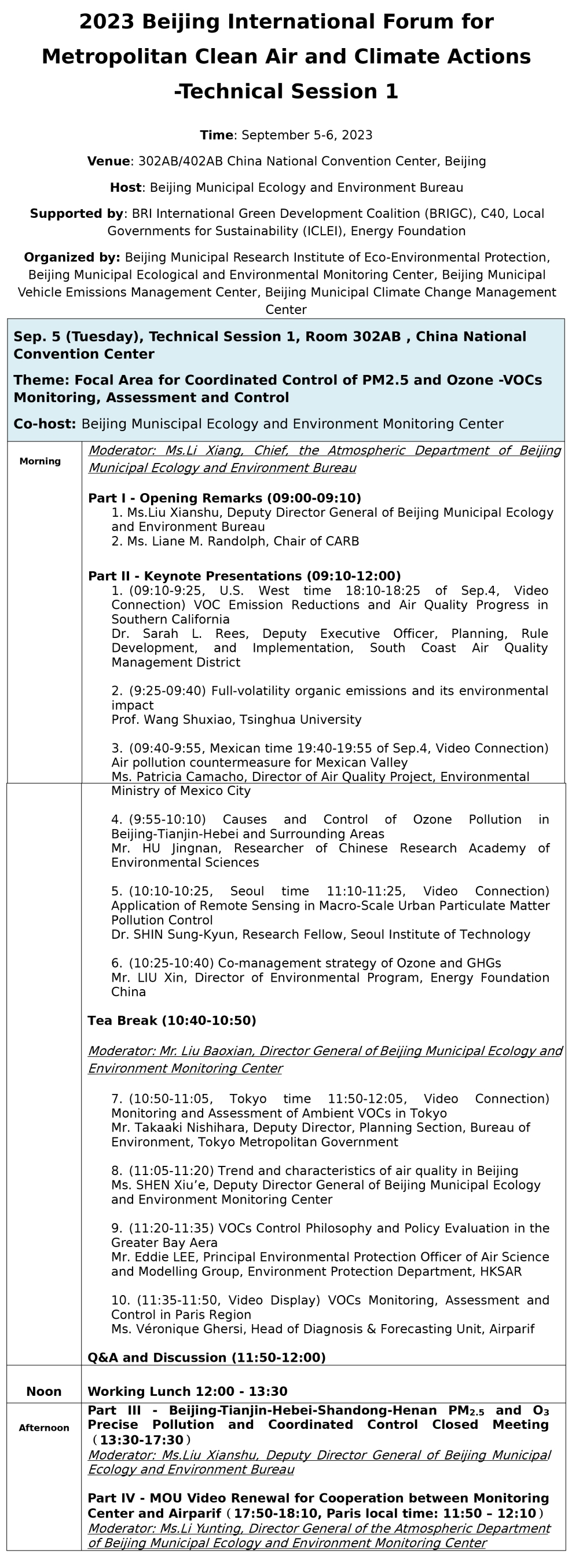 Agenda-2023-Beijing-International-Forum-for-Metropolitan-Clean-Air-and-Climate-Actions-Technical-Session-1